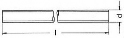 svorník M14x120 ZINEK 4.6 DIN 976