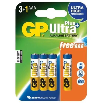 baterie GP SUPER AA Alkalické Ultra Plus 9V (6LR61)