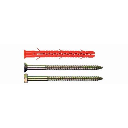 hmoždinka 8x140 MB-ST+vrut 6x145 zápustná hlava torx-30