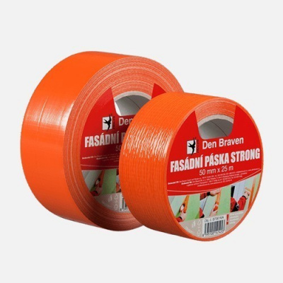 páska fasádní/malířská 50x50m oranžová textilní profi UV