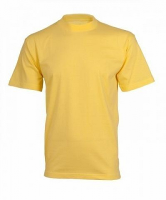 Tričko Leaf DANIEL s krátkým rukávem,žluté,vel.M 2710-ZL0m